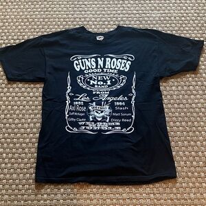 Guns n Roses Black Graphic T-Shirt